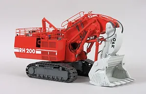 White RH 200 Terex Faceshovel